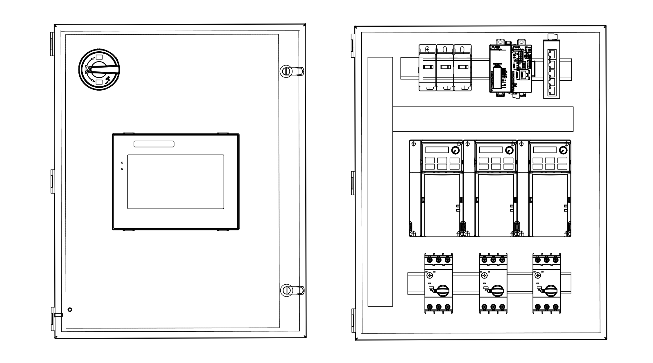 Motor Control Panel with VFD